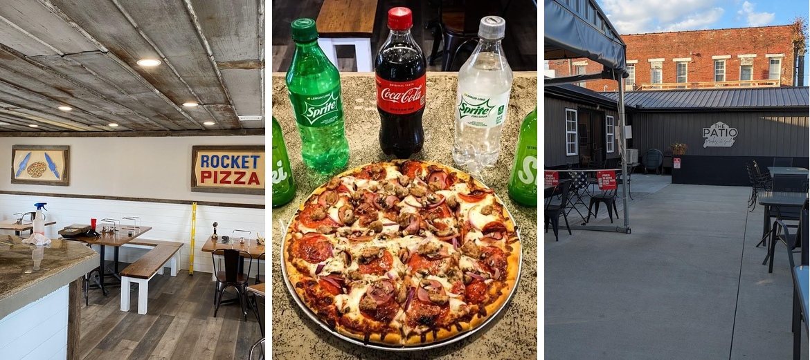 Rocket Pizza Menu
